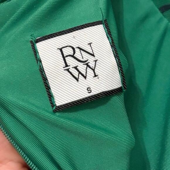 Revolve Runaway The Label Green Floral Slit Mini Dress Size Small - Picture 5 of 7